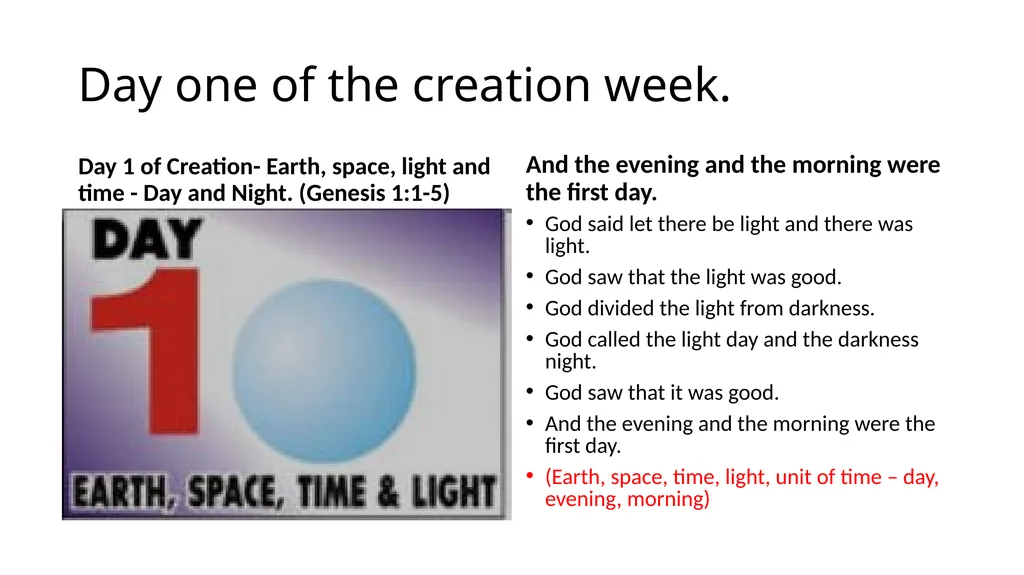 CREATION SEVENTH DAY ADVENTIST Fundamental Belief - slide 7 of 18