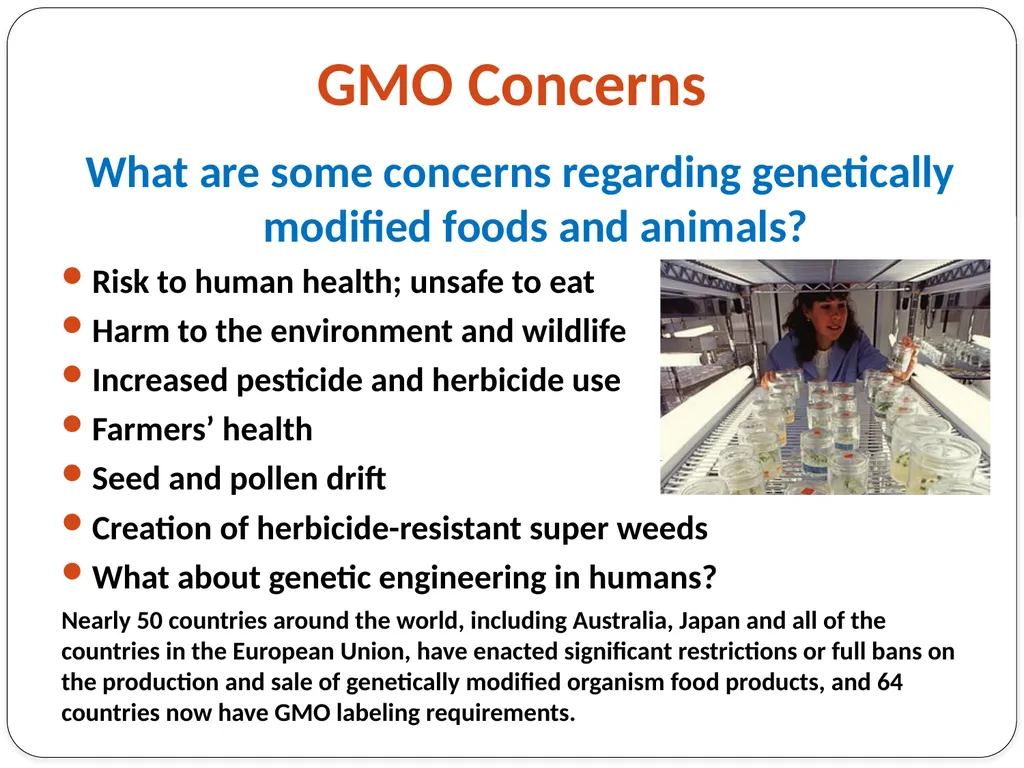 Genetic Engineering What is the difference between - slide 15 of 16
