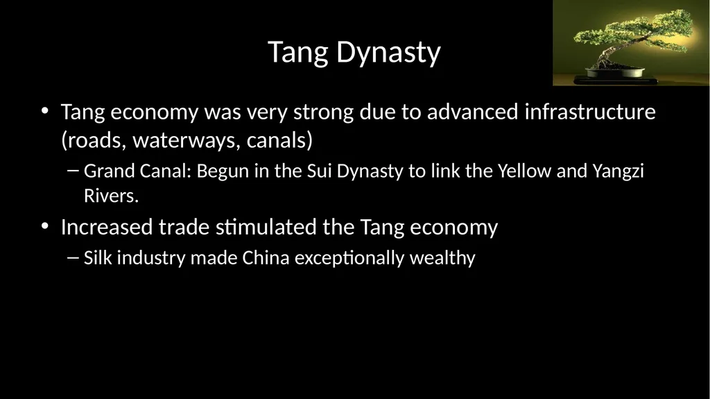 Reunification and Renaissance in Chinese - slide 7 of 30
