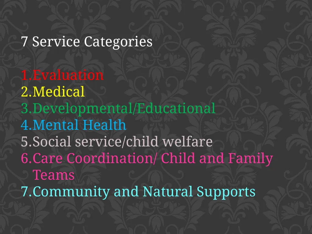 child adolescent service intensity instrument - slide 40 of 52