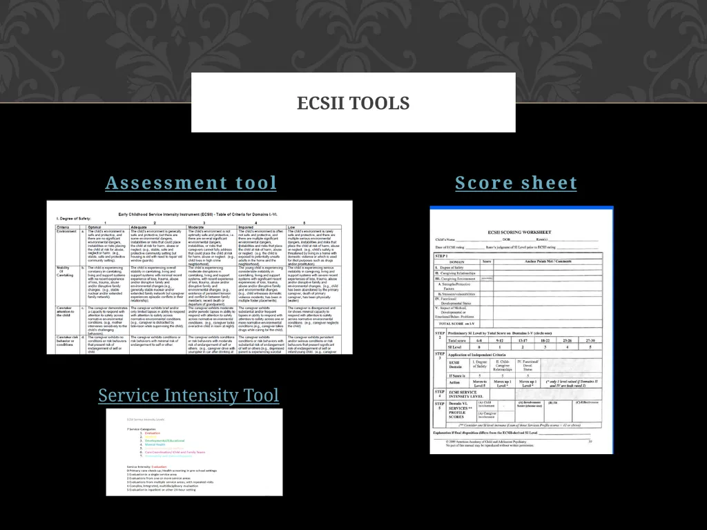 child adolescent service intensity instrument - slide 48 of 52