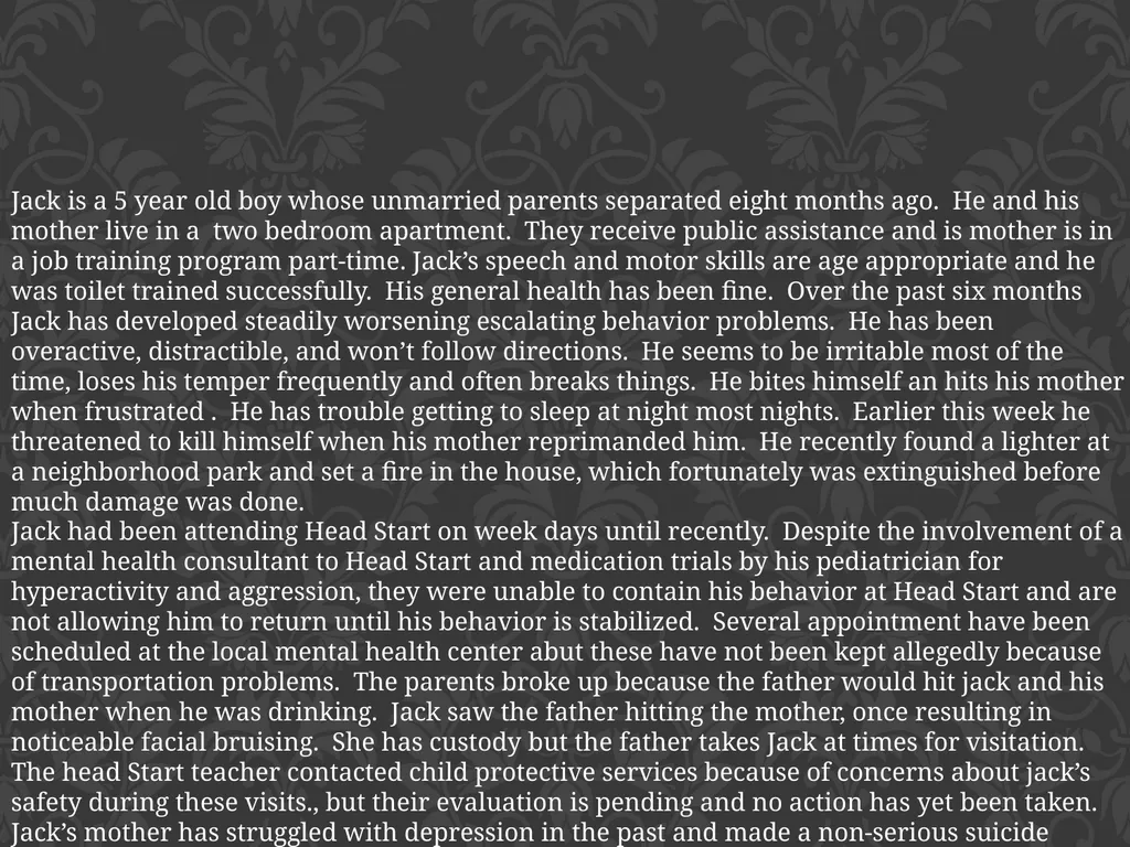 child adolescent service intensity instrument - slide 49 of 52