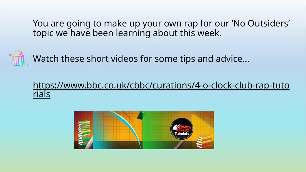 No Outsiders Week beginning 29th June 2020 What - slide 43 of 51