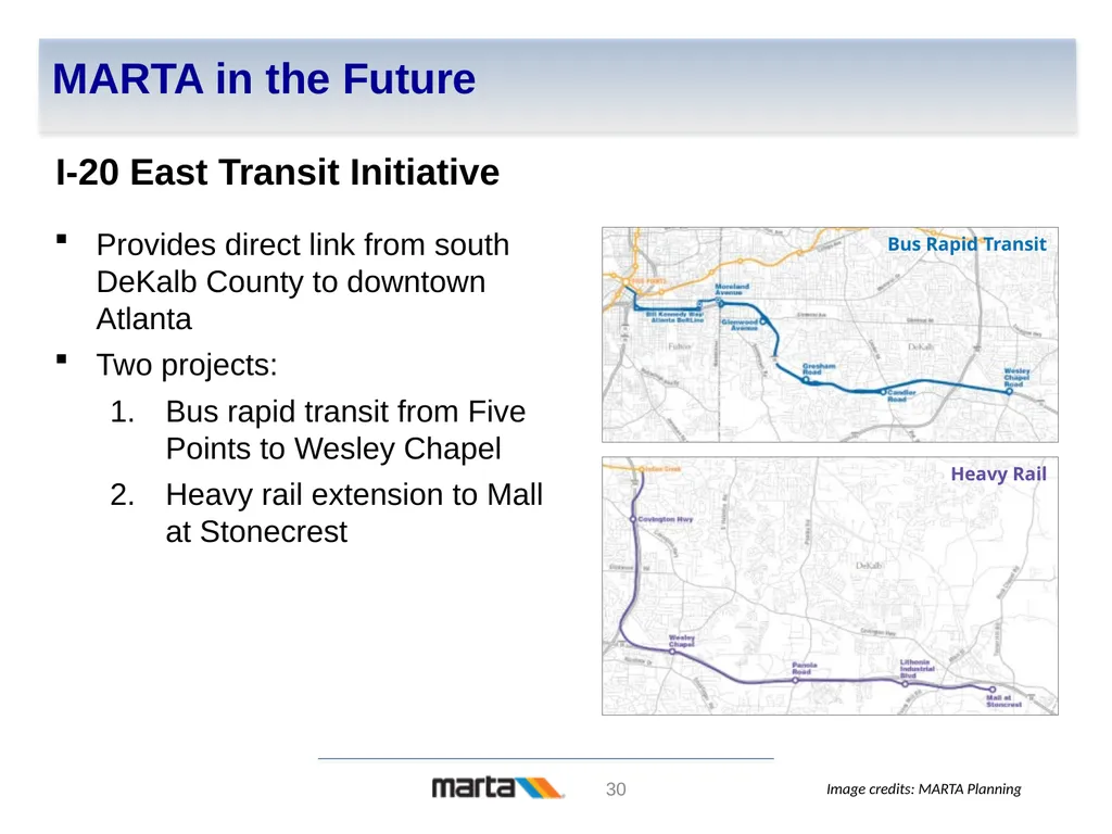 Transit in Atlanta – Past, Present, and Future - slide 30 of 38
