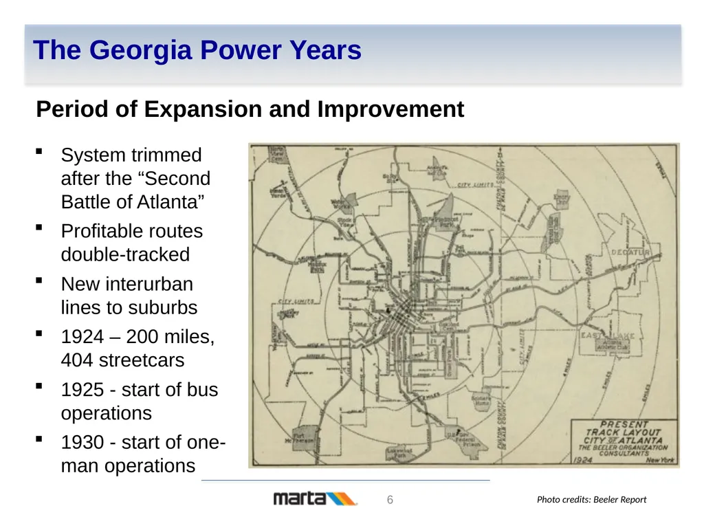 Transit in Atlanta – Past, Present, and Future - slide 6 of 38