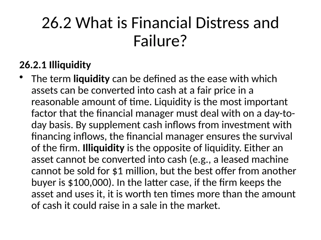 Chapter 26 Bankruptcy, Workouts, and Corporate - slide 10 of 80