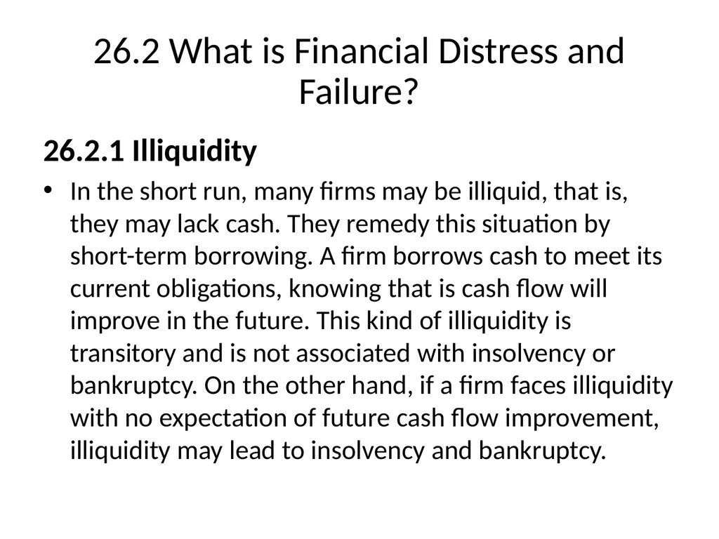 Chapter 26 Bankruptcy, Workouts, and Corporate - slide 11 of 80