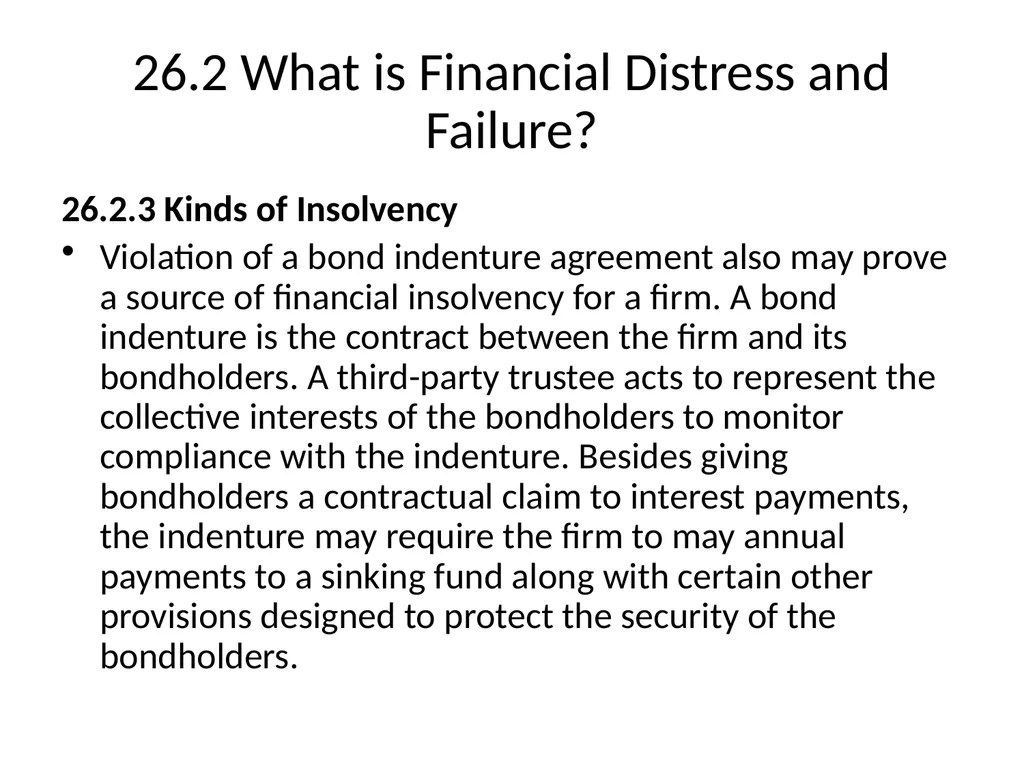 Chapter 26 Bankruptcy, Workouts, and Corporate - slide 16 of 80