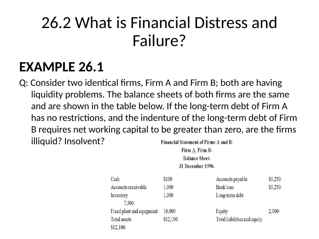 Chapter 26 Bankruptcy, Workouts, and Corporate - slide 18 of 80