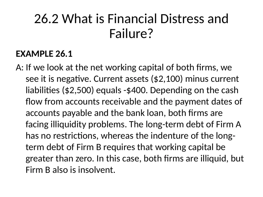 Chapter 26 Bankruptcy, Workouts, and Corporate - slide 19 of 80