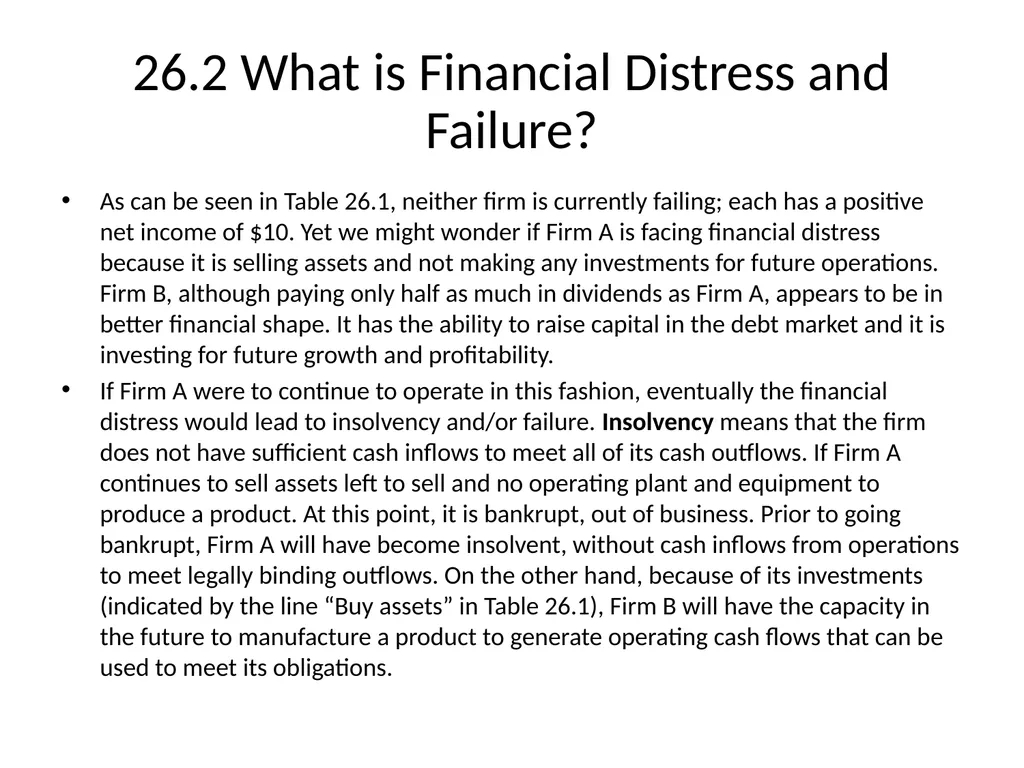 Chapter 26 Bankruptcy, Workouts, and Corporate - slide 7 of 80