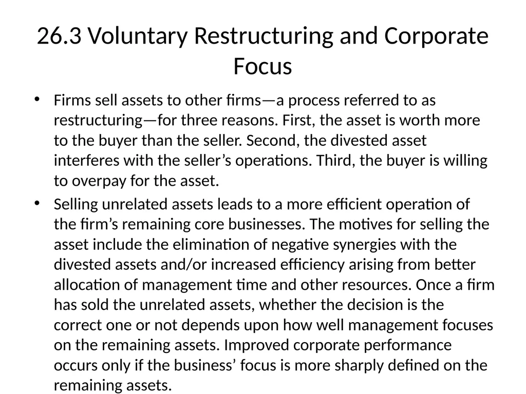 Chapter 26 Bankruptcy, Workouts, and Corporate - slide 21 of 80