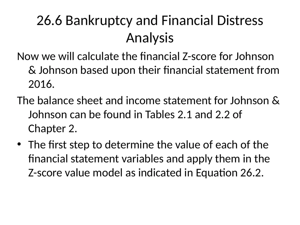 Chapter 26 Bankruptcy, Workouts, and Corporate - slide 67 of 80