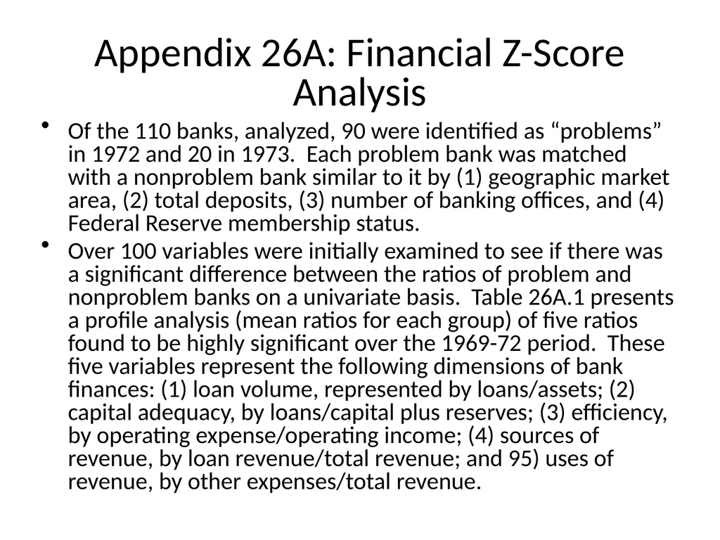 Chapter 26 Bankruptcy, Workouts, and Corporate - slide 72 of 80