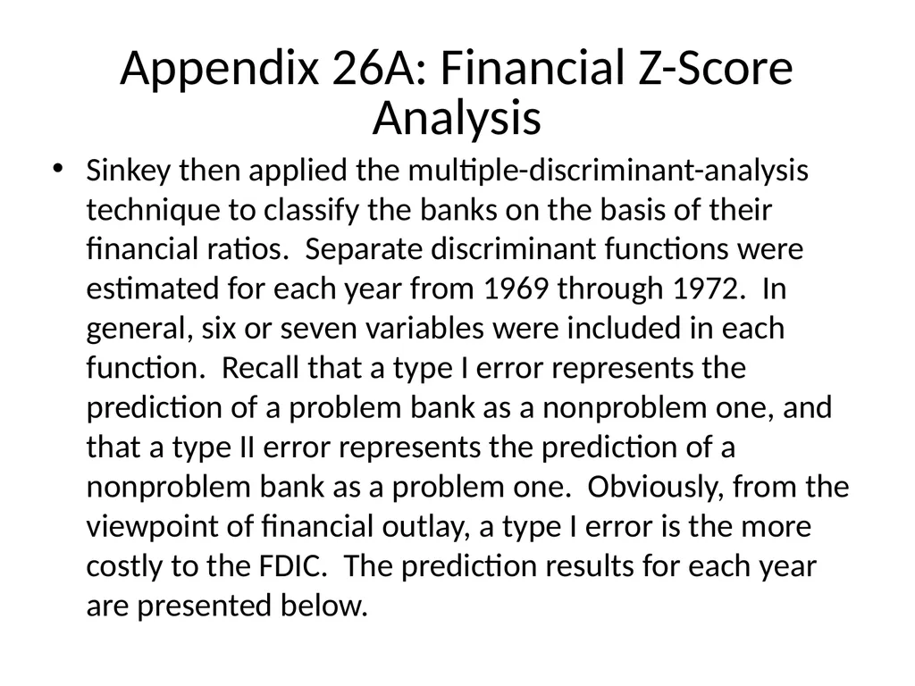 Chapter 26 Bankruptcy, Workouts, and Corporate - slide 74 of 80