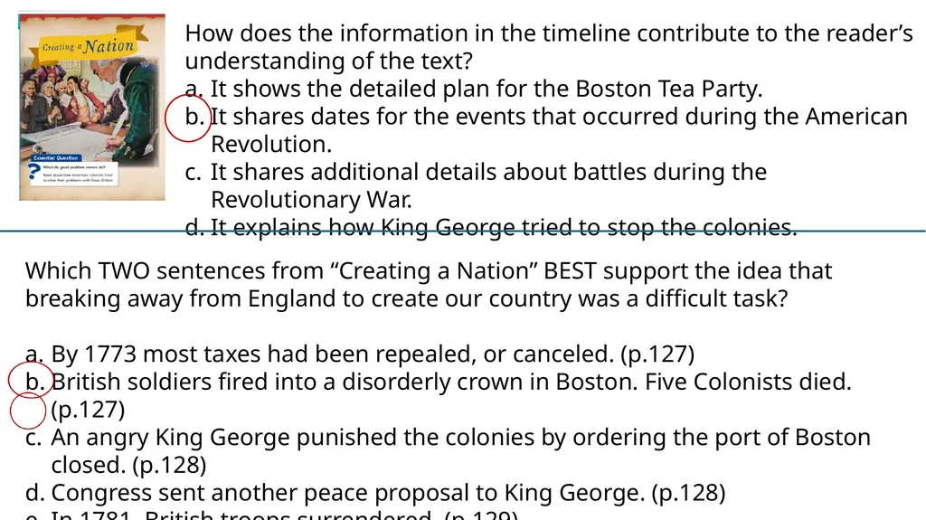 Grade 5 Unit 5 Text Set 3 Shared Read This - slide 18 of 31