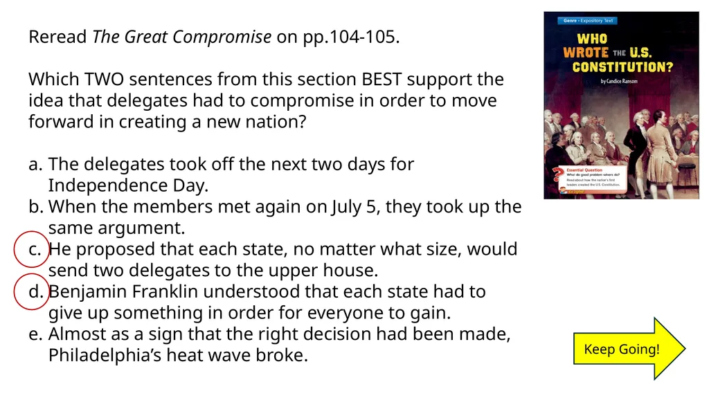 Grade 5 Unit 5 Text Set 3 Shared Read This - slide 19 of 31