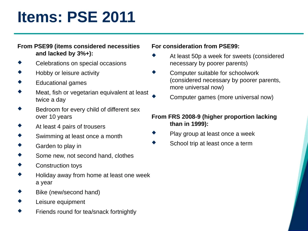 Child Poverty and Social Exclusion Jonathan - slide 14 of 26