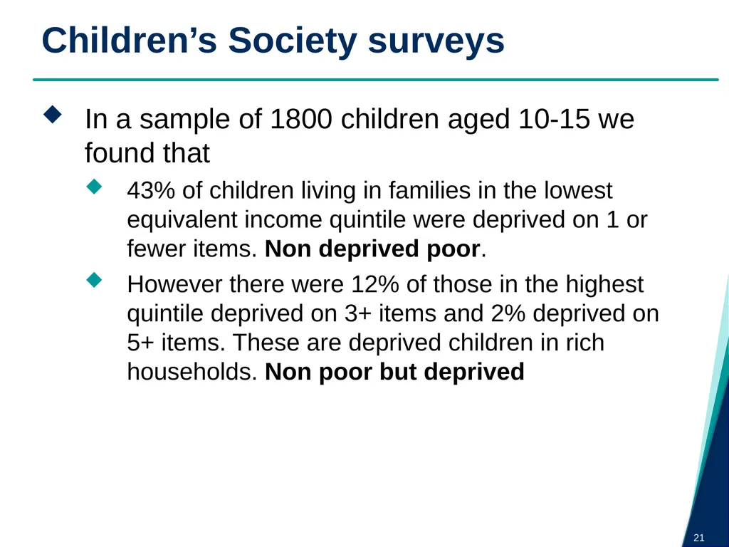 Child Poverty and Social Exclusion Jonathan - slide 21 of 26