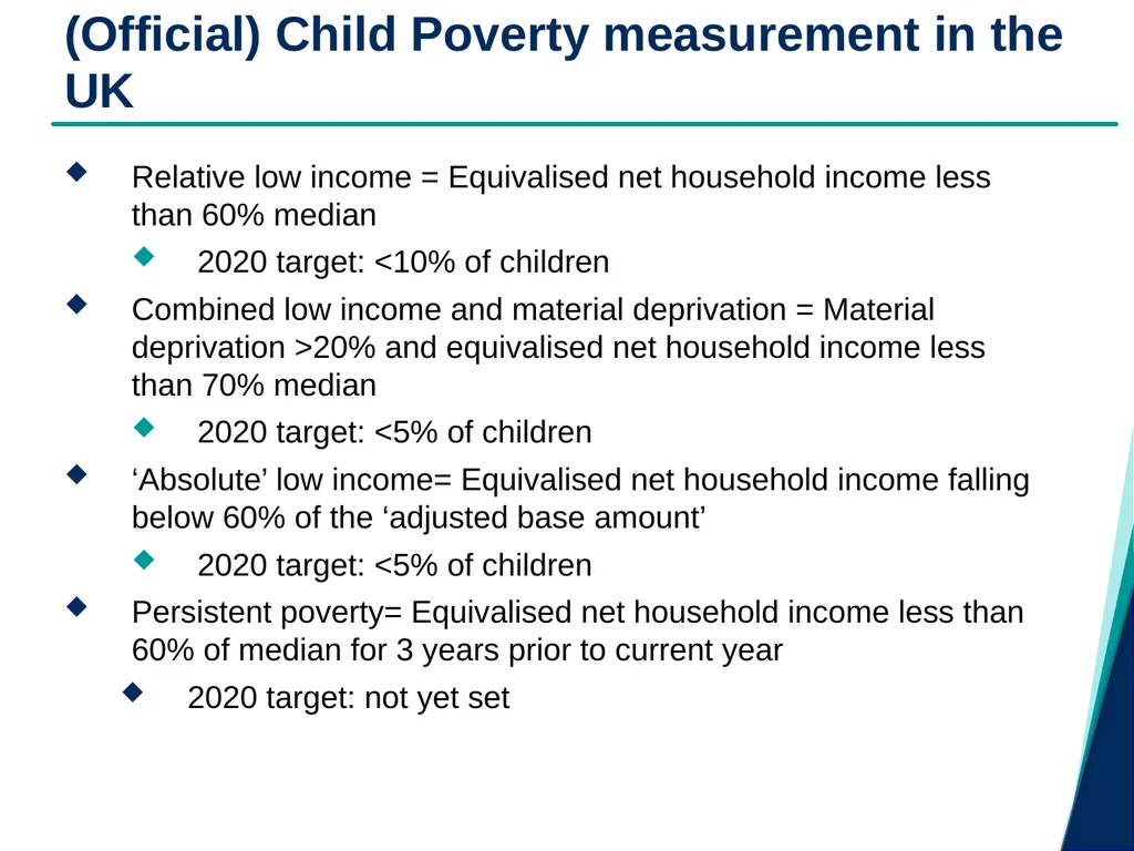 Child Poverty and Social Exclusion Jonathan - slide 4 of 26