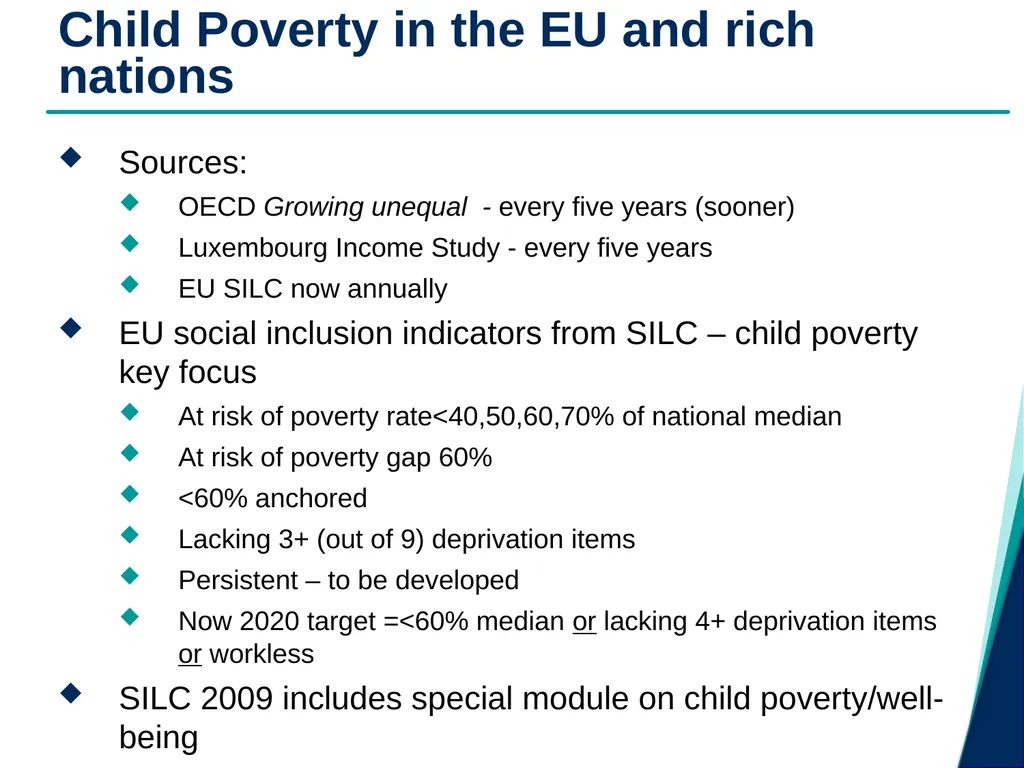 Child Poverty and Social Exclusion Jonathan - slide 5 of 26