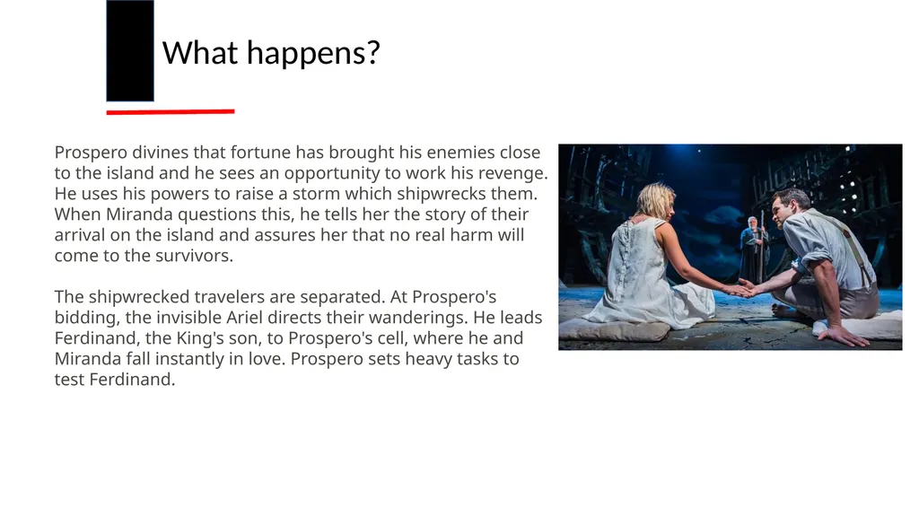 The Tempest Year 8 | The Tempest Big Lecture What - slide 11 of 19