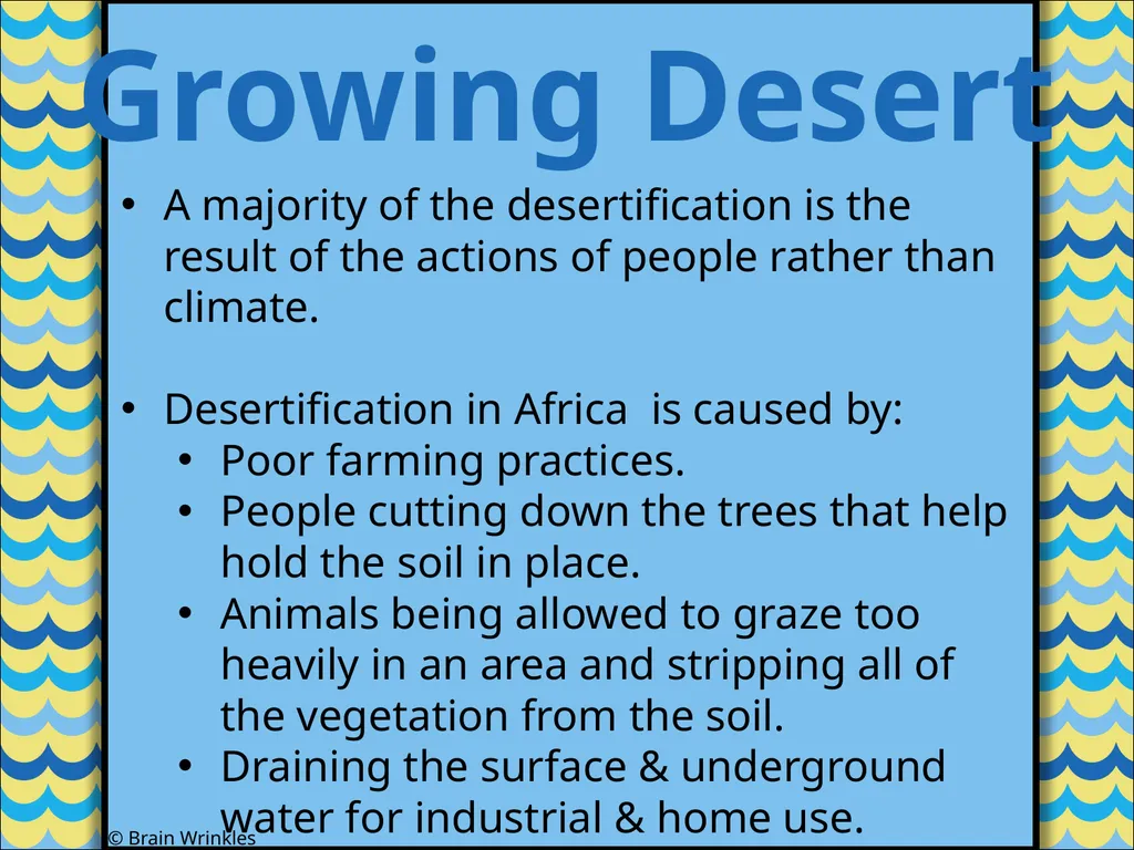 STANDARDS: SS7G2 Explain environmental issues - slide 37 of 62