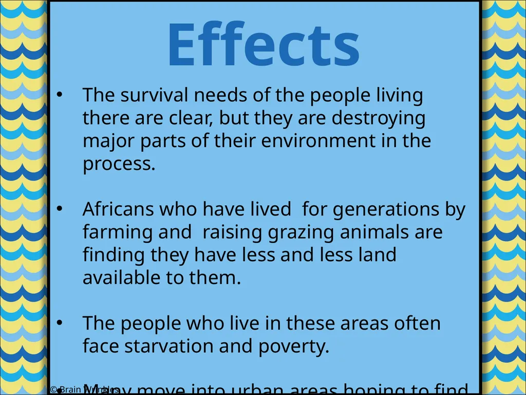 STANDARDS: SS7G2 Explain environmental issues - slide 39 of 62