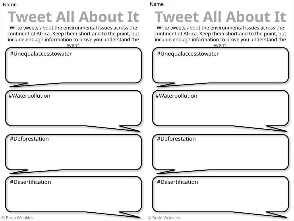 STANDARDS: SS7G2 Explain environmental issues - slide 60 of 62