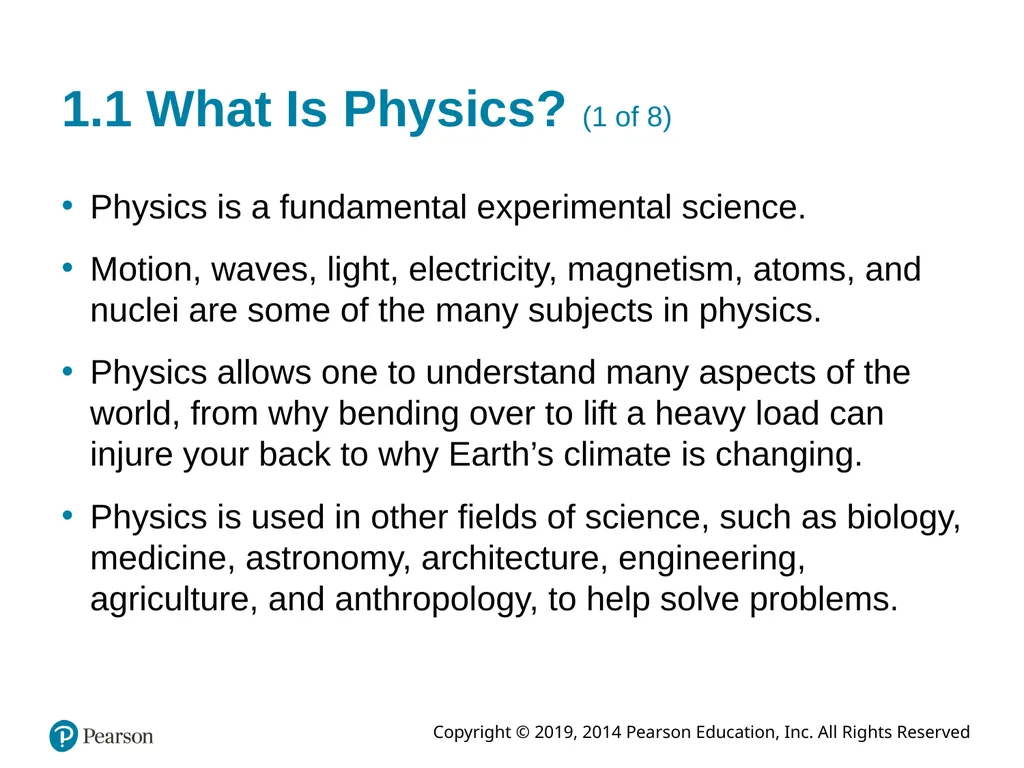 College Physics: Explore and Apply Second Edition - slide 8 of 61