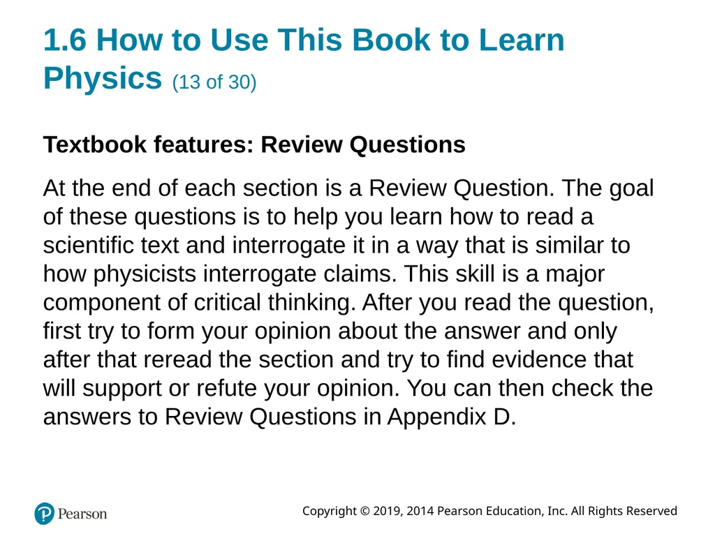 College Physics: Explore and Apply Second Edition - slide 43 of 61