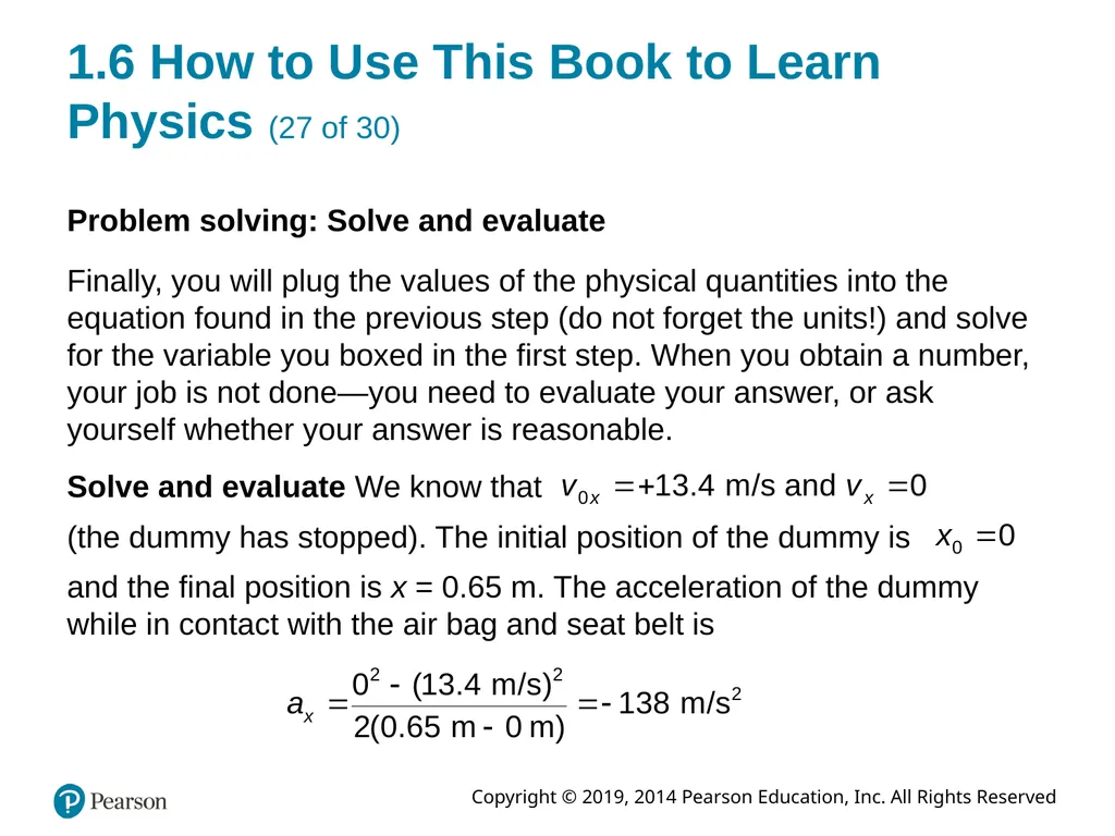 College Physics: Explore and Apply Second Edition - slide 57 of 61