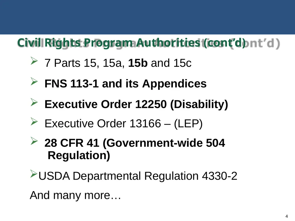 MODIFICATIONS TO ACCOMMODATE INDIVIDUALS WITH - slide 4 of 25