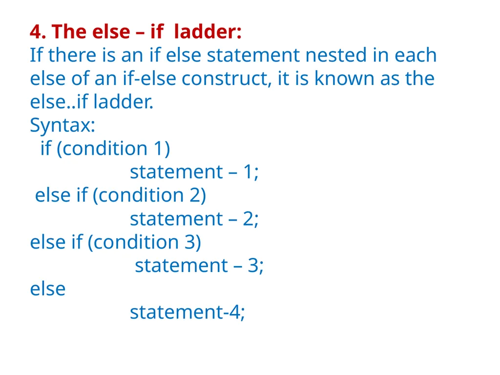Chapter 2 Control Structures Introduction The - slide 10 of 58