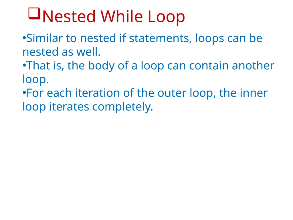 Chapter 2 Control Structures Introduction The - slide 29 of 58