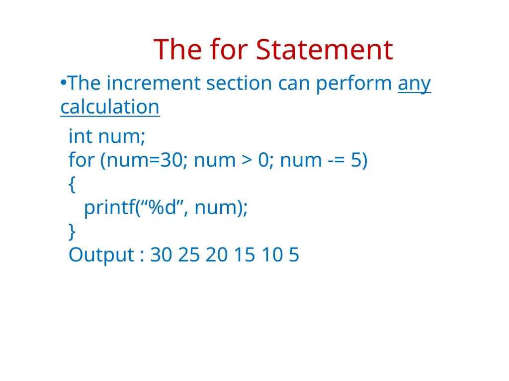 Chapter 2 Control Structures Introduction The - slide 36 of 58