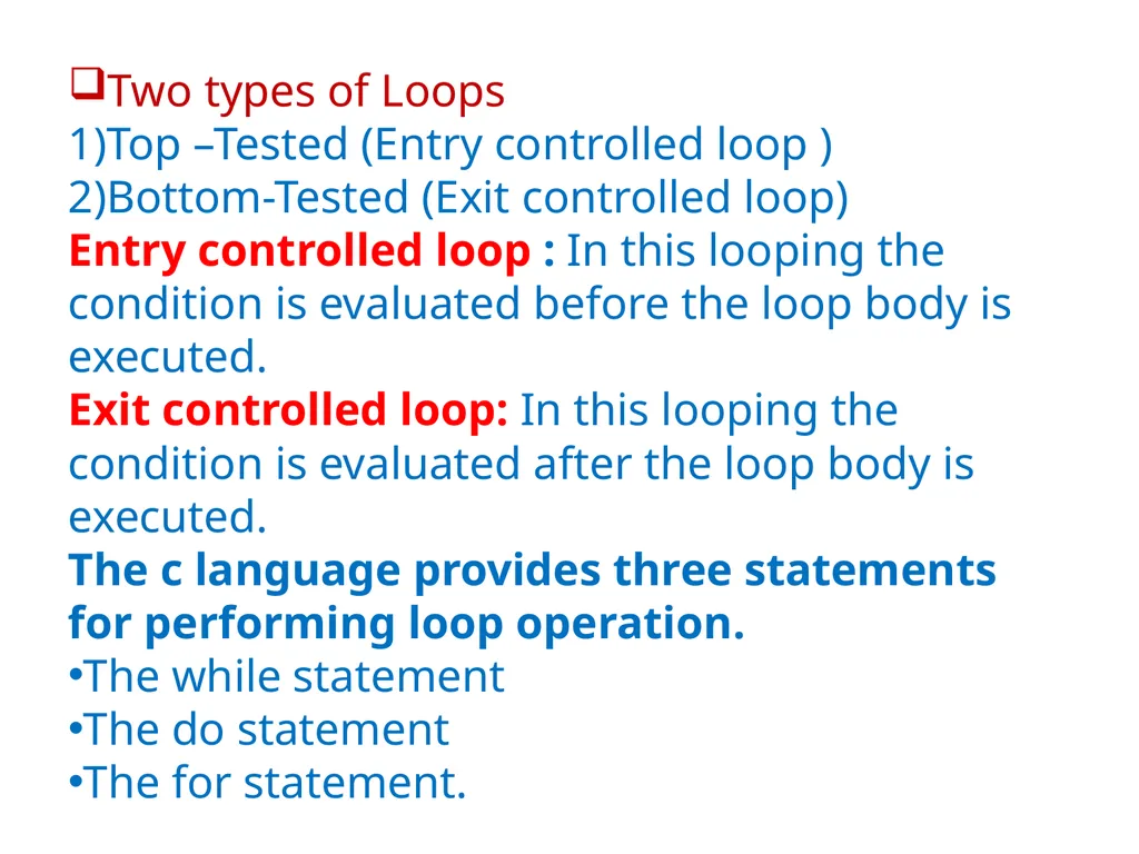 Chapter 2 Control Structures Introduction The - slide 25 of 58