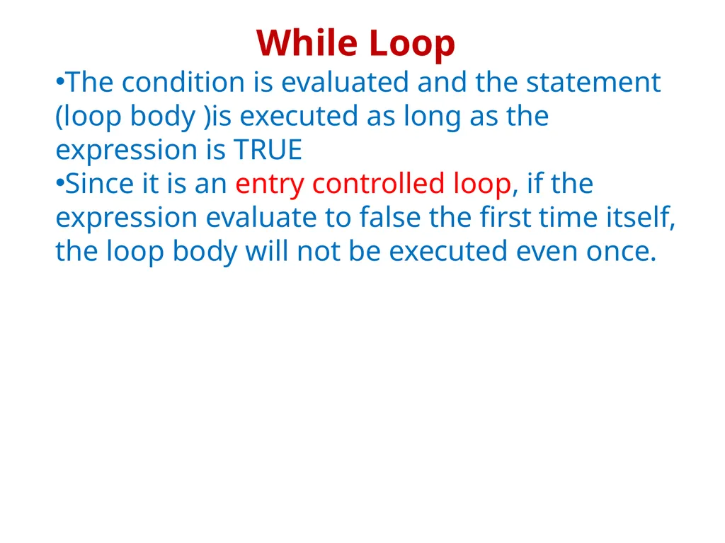 Chapter 2 Control Structures Introduction The - slide 27 of 58