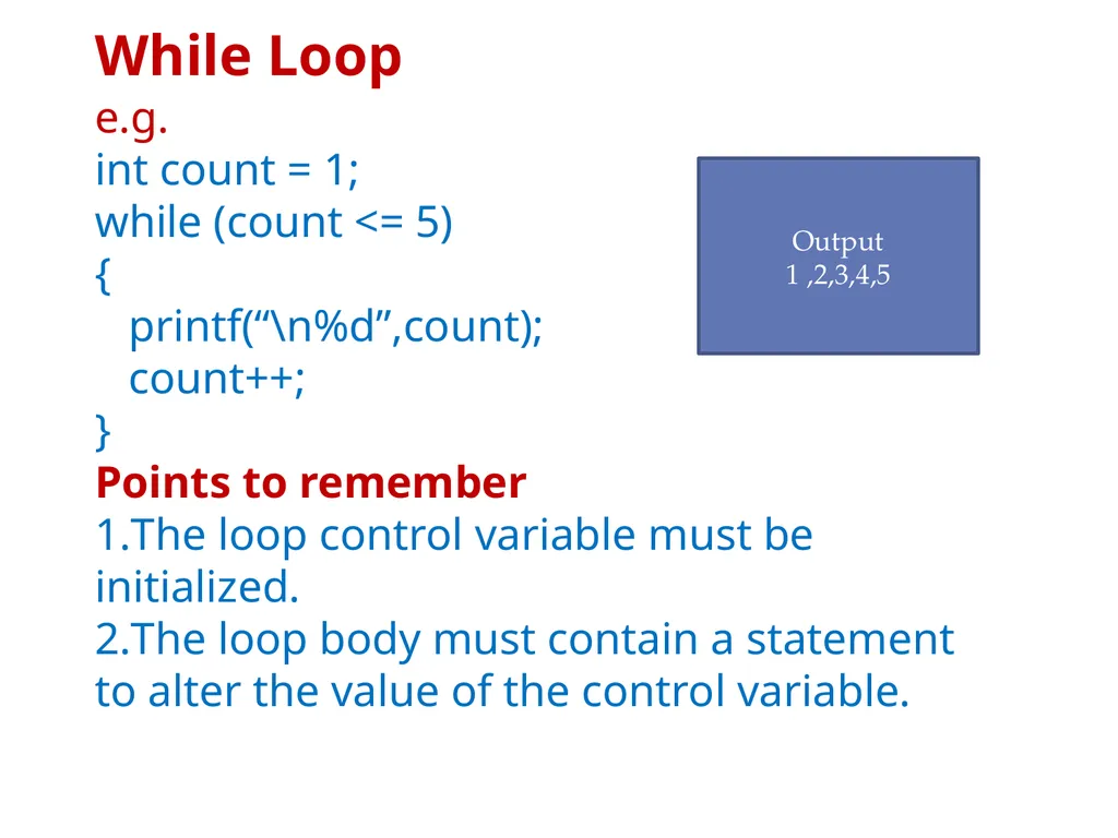 Chapter 2 Control Structures Introduction The - slide 28 of 58