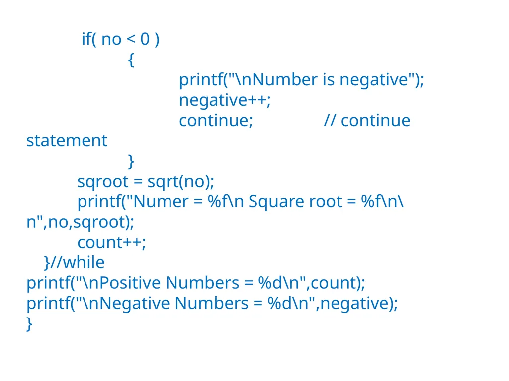Chapter 2 Control Structures Introduction The - slide 49 of 58