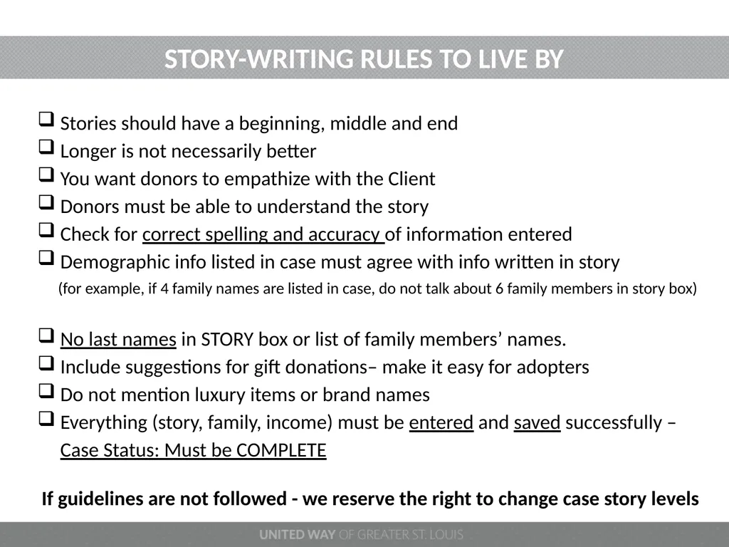 100 NEEDIEST CASES 2022 PROGRAM YEAR Welcome - slide 12 of 20