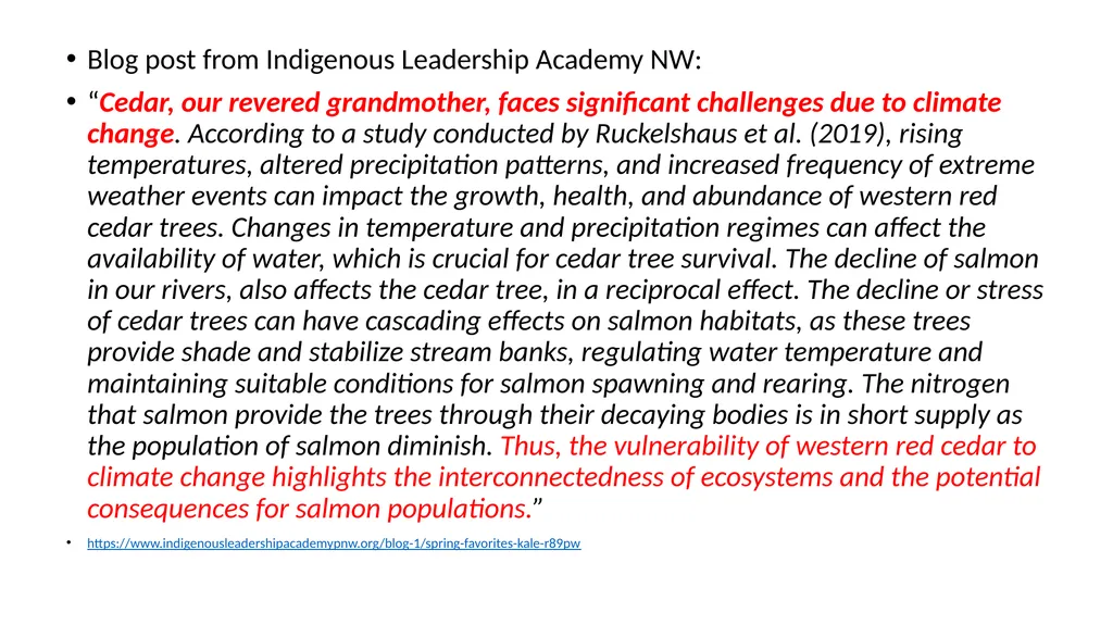 Climate Justice: Pacific Northwest Indigenous - slide 11 of 16