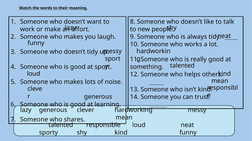 ESOL Entry 1-3 (3 lessons, each ~60 minutes*) - slide 17 of 38