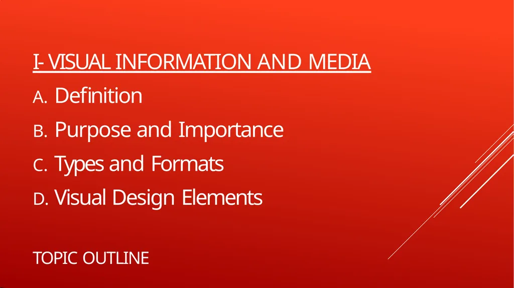 MEDIA AND INFORMATION LITERACY VISUAL INFORMATION - slide 5 of 71