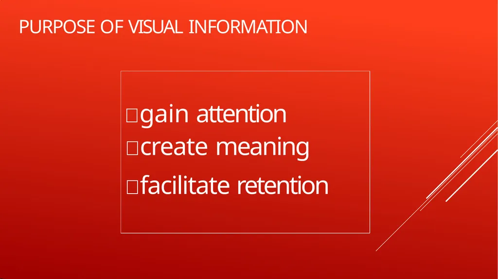 MEDIA AND INFORMATION LITERACY VISUAL INFORMATION - slide 22 of 71
