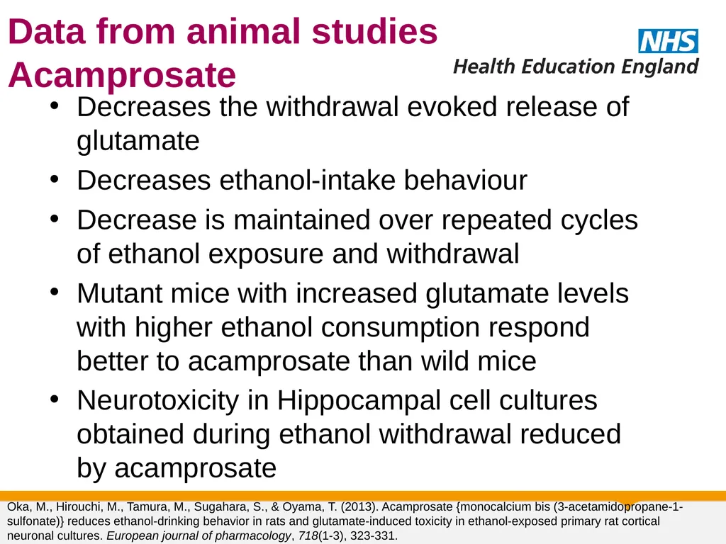 Substance Misuse Module Diagnosis & Treatment of - slide 44 of 87