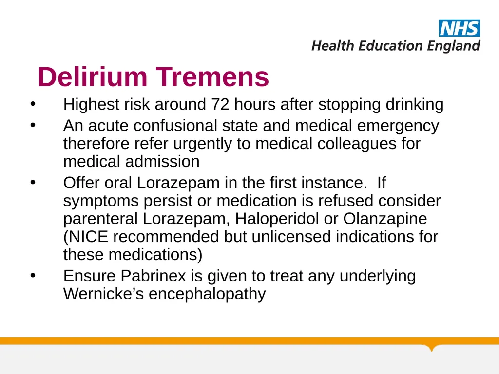 Substance Misuse Module Diagnosis & Treatment of - slide 37 of 87