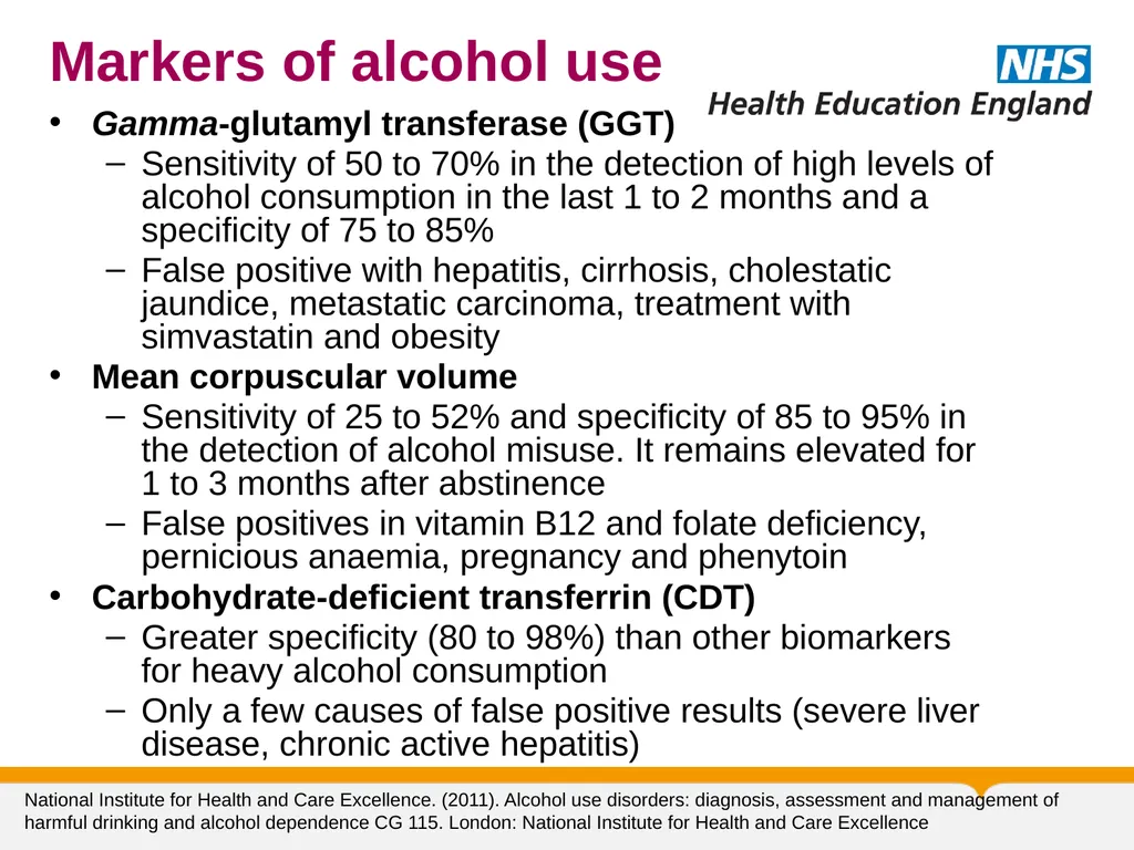 Substance Misuse Module Diagnosis & Treatment of - slide 21 of 87