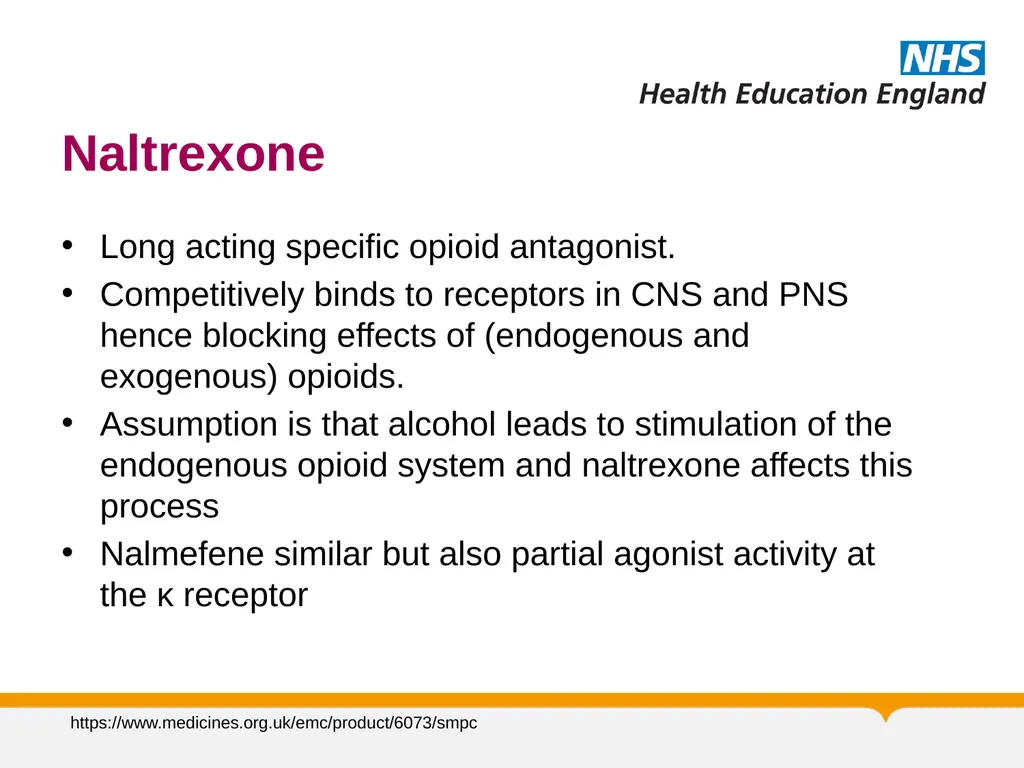 Substance Misuse Module Diagnosis & Treatment of - slide 47 of 87