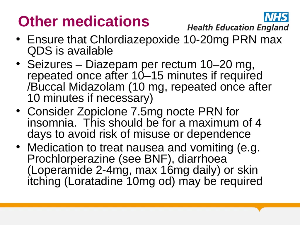 Substance Misuse Module Diagnosis & Treatment of - slide 34 of 87